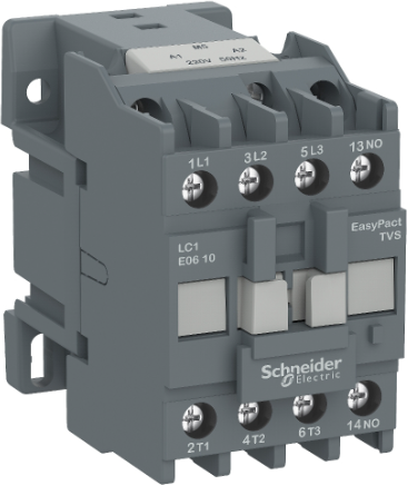 Контактор 3-х полюсный 9A 24B AC. 1НО Schneider Electric, LC1E0910B5