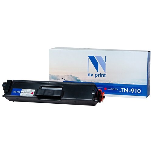 Картридж NV Print TN-910 Magenta для принтеров Brother HL-L9310/ MFC-L9570CDW/ MFC-L9570/ MFC-L9570CDWR, 9000 страниц картридж nv print tn 910m пурпурный для brother hl l9310 mfc l9570cdw mfc l9570 mfc l9570cdwr 9k nv tn910m