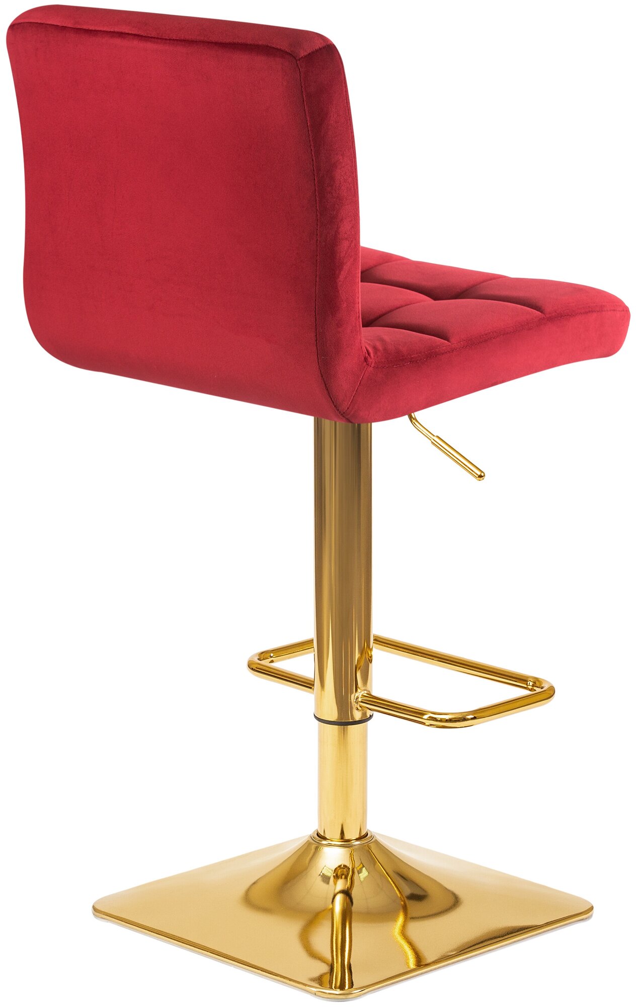 Барный стул GOLDIE LM-5016 бордовый велюр (MJ9-43) - фотография № 3