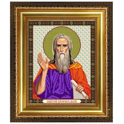 рисунок на ткани арт соло святой пророк елисей 13 5x17 см Рисунок на ткани Арт Соло Святой Пророк Илия, 20,5x25 см