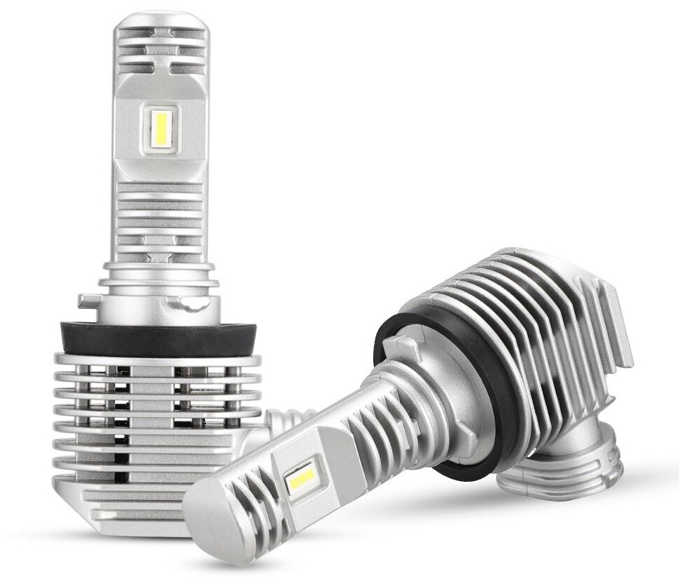 Светодиодная лампа Novsight N36 H11 цоколь PGJ19-2 50Вт 2 6000К 12000Лм белый свет LED автомобильная