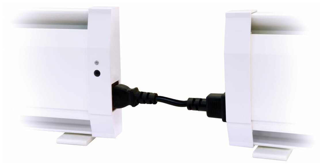 Электрический плинтусный обогреватель Mr.Tektum 650Вт Smart 1,6м белый - фотография № 2