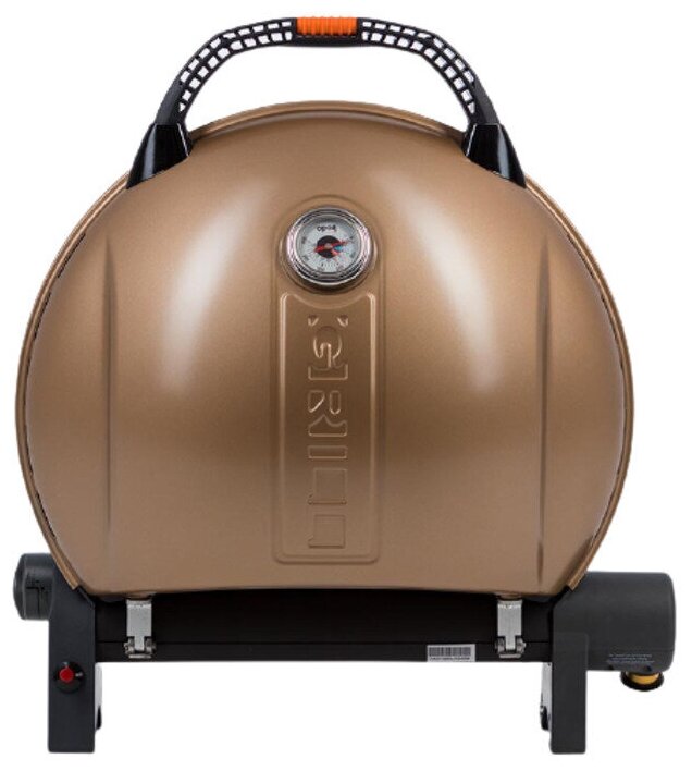 Газовый гриль O-GRILL 900MT bicolor black-gold + адаптер А