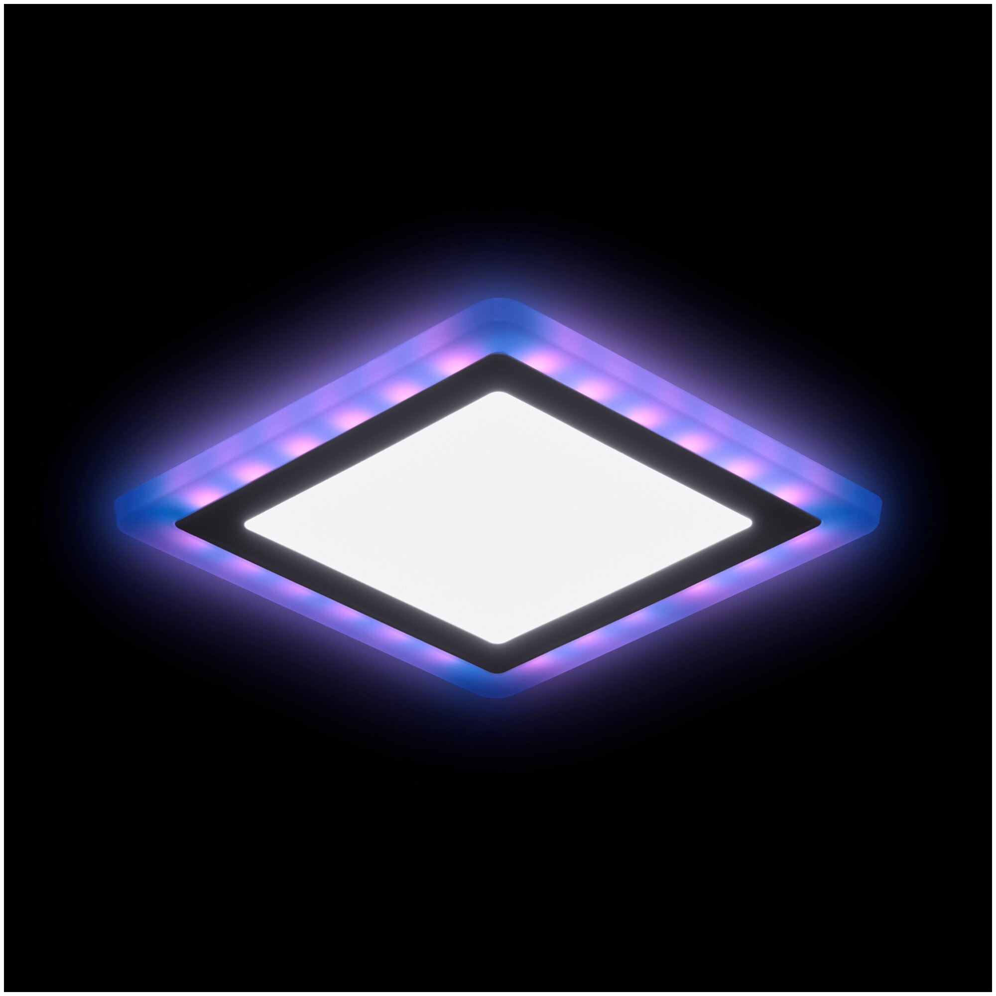 Светильник точечный светодиодный встраиваемый Gauss Backlight RGB BL425 под отверстие 170 мм, 4 м², RGB, цвет белый - фото №9