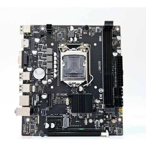 Материнская плата micro-ATX XWG H61-X7, SATA 3,0/2,0 PCI Express 16X, DDR3 LGA 1155