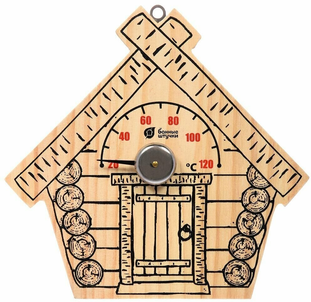 Термометр банные штучки Парилочка, 17х16х2,5 см