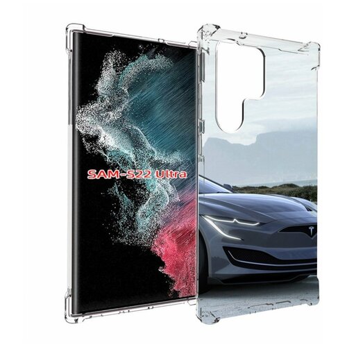 чехол mypads tesla тесла 3 для samsung galaxy a04 задняя панель накладка бампер Чехол MyPads тесла tesla 2 мужской для Samsung Galaxy S23 Ultra задняя-панель-накладка-бампер