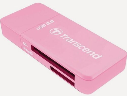 Изображение товара Картридер Transcend TS-RDF5R SDXC/SDHC/microSDXC/microSDHC USB 3.0 pink