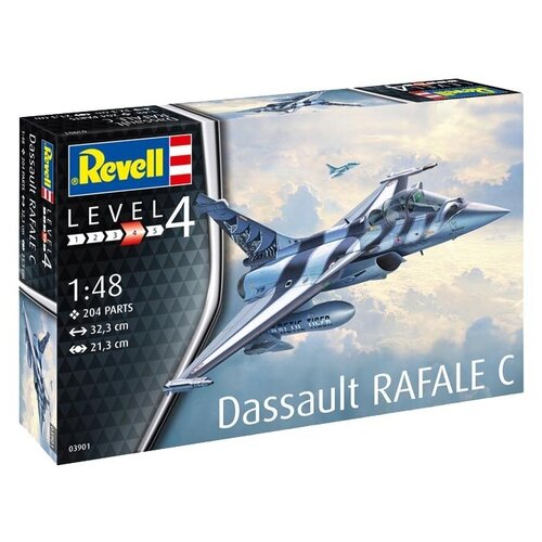 Revell Dassault Aviation Rafale C (03901) 1:48 сборная модель revell лёгкий многоцелевой истребитель дассо мираж f1c