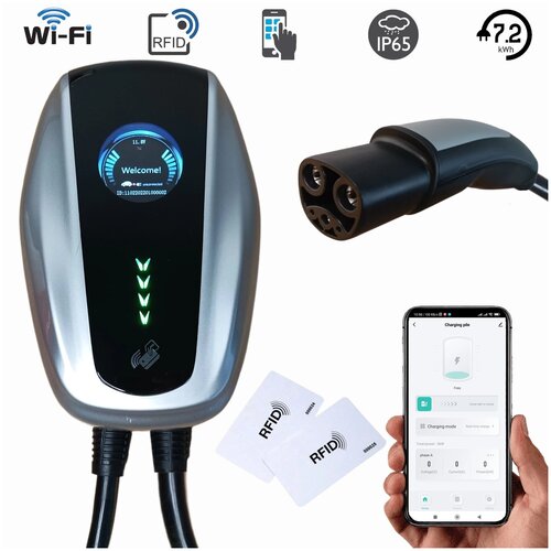 Зарядная станция для электромобилей Tesla Тесла US USA 32A 72kWh 4700000₽