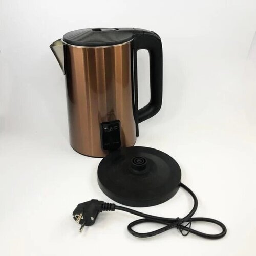 Чайник электрический R7881 Electric Kettle /2.5 л/2000Вт/Поддержка температуры 60-70*С/Автоматическое отключение/База 360*/Индикатор/Цвет: Коричневый