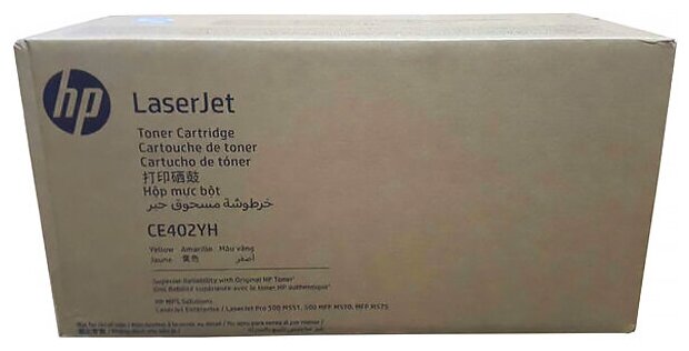 Тонер-картридж/ HP CE402YH Yellow Contract Original LaserJet Toner Cartridge