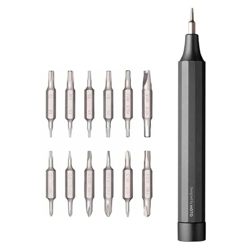 Отвертка электрическая Xiaomi Hoto Precision Screwdriver Kit 24 in 1 (QWLSD004) черная