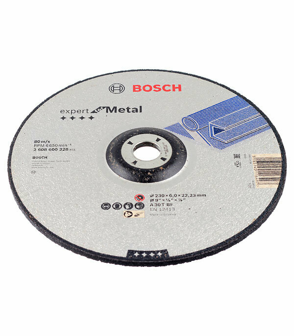 Шлифовальный абразивный диск BOSCH Expert for Metal 2608600228, 1 шт. - фотография № 2