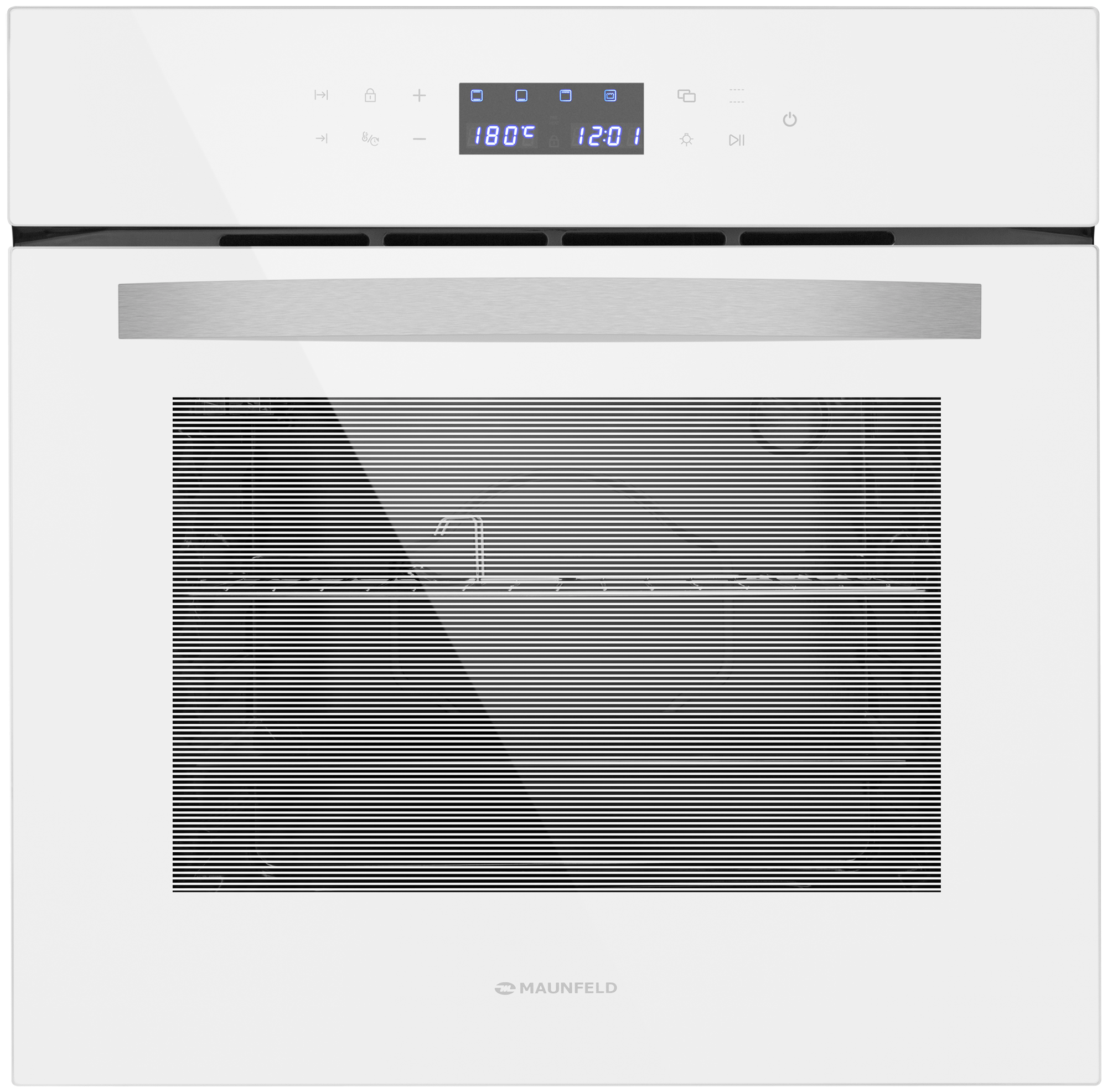 Духовой шкаф Электрический Maunfeld EOEC.564TW белый - фотография № 1