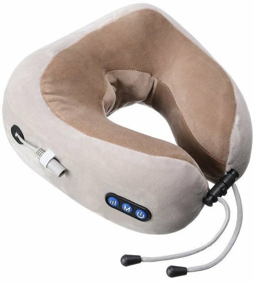 Массажер U-shaped massage pillow подушка для шеи