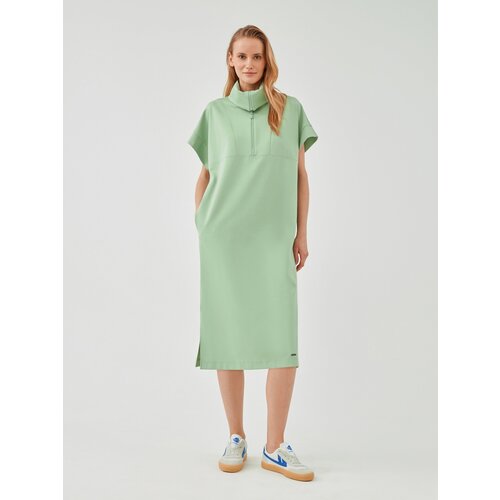 Платье Pompa, размер 44, зеленый