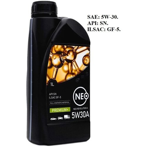 Моторное масло NEO 5W-30А SN GF-5 (1л)