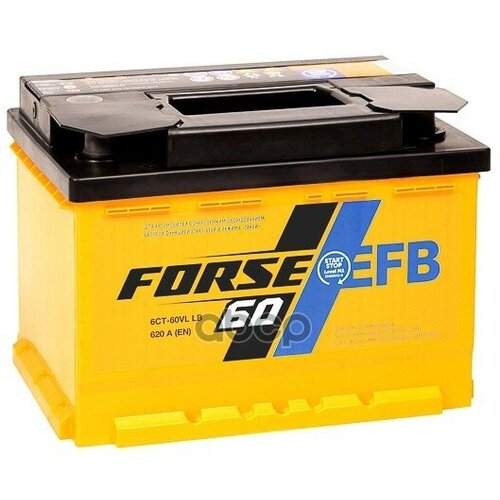 Аккумулятор Forse Efb 60 ОП Старт-Стоп 620 А FORSE арт 560110051 9182₽