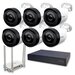 Комплект видеонаблюдения Ps-Link KIT-XMG306RD 6 WIFI камер для улицы 3Мп, роутер и регистратор