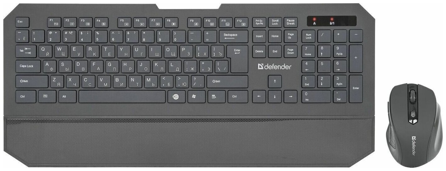 Defender Клавиатура + мышь Berkeley C-925 Nano B Black USB 45925