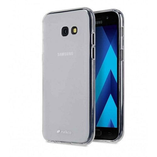 Накладка силиконовая Melkco Poly Jacket для Samsung Galaxy A3 (2017) A320 прозрачная задняя крышка для samsung a320 galaxy a3 2017 синяя
