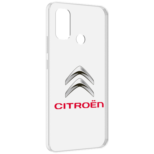 Чехол MyPads citroen-3 мужской для UleFone Note 10P / Note 10 задняя-панель-накладка-бампер