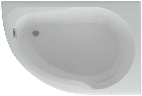 Ванна Aquatek Вирго VIR150-0000025, акрил, угловая, глянцевое покрытие, белый