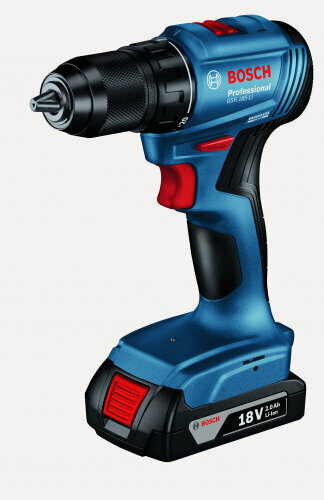 Изображение товара Шуруповерт аккумуляторный Bosch Pro BOSCH GSR 185-LI (0.601.9K3.000)