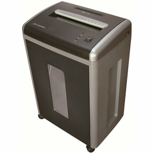 Уничтожитель документов Bulros 620C 4x50мм (чёрный/сереб. окантовка)