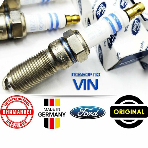 Свеча зажигания Ford 1493001 оригинал Ford Transit - Форд Транзит Peugeot Boxer- Пежо Боксер Citroen Jumper - Ситроен Джампер Ford Ranger - Форд Рейнджер 466₽