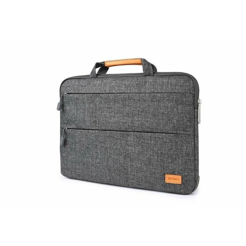 Ручная сумка для ноутбука WiWU Laptop Stand Bag 13,3 Grey cthulhu laptop bag case fashion business computer bag with handle waterproof laptop pouch