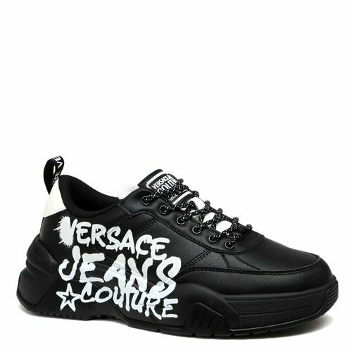 Кроссовки Versace Jeans Couture Versace Jeans Couture 75YA3SF1, размер 43, черный