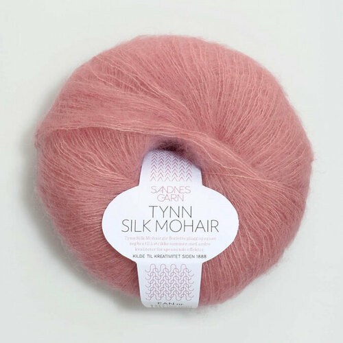 Пряжа для вязания Sandnes Garn Tynn Silk Mohair (4323 Rosa) пряжа для вязания sandnes garn tynn silk mohair 9862 kapers