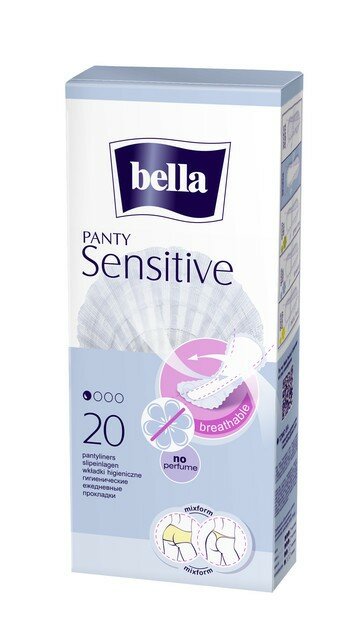 Набор из 3 штук Прокладки ежедневные Bella Panty Sensitive 20шт