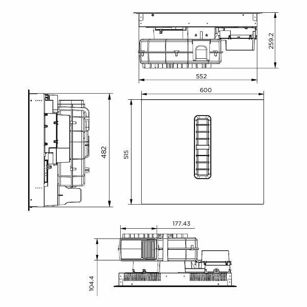 Электрическая варочная панель MAUNFELD MIHC604SF2BK - фотография № 17