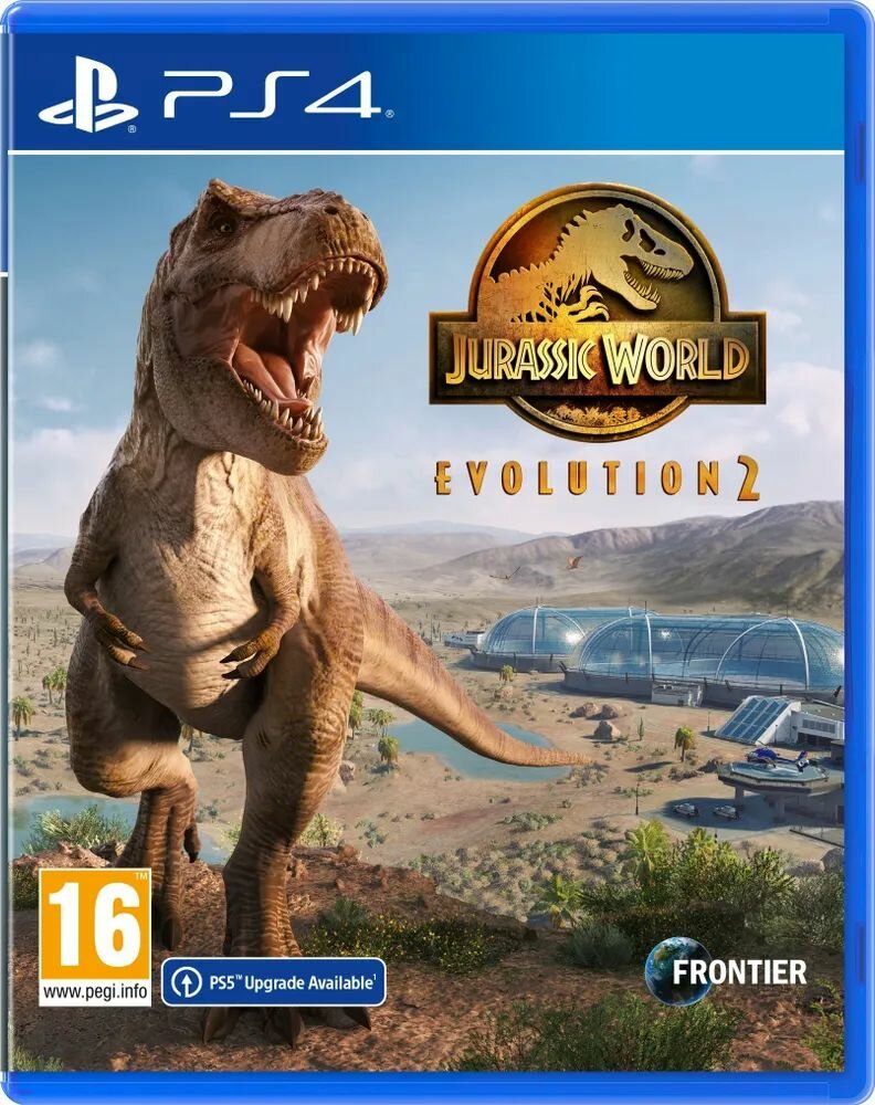 Игра на диске Jurassic World Evolution 2 (PS4, PS5, Русская версия)