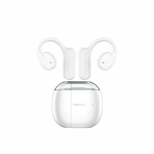 Наушники беспроводные Recci REP-W67 CAPSULE-Белый Wireless Bluetooth Earphones 442200₽