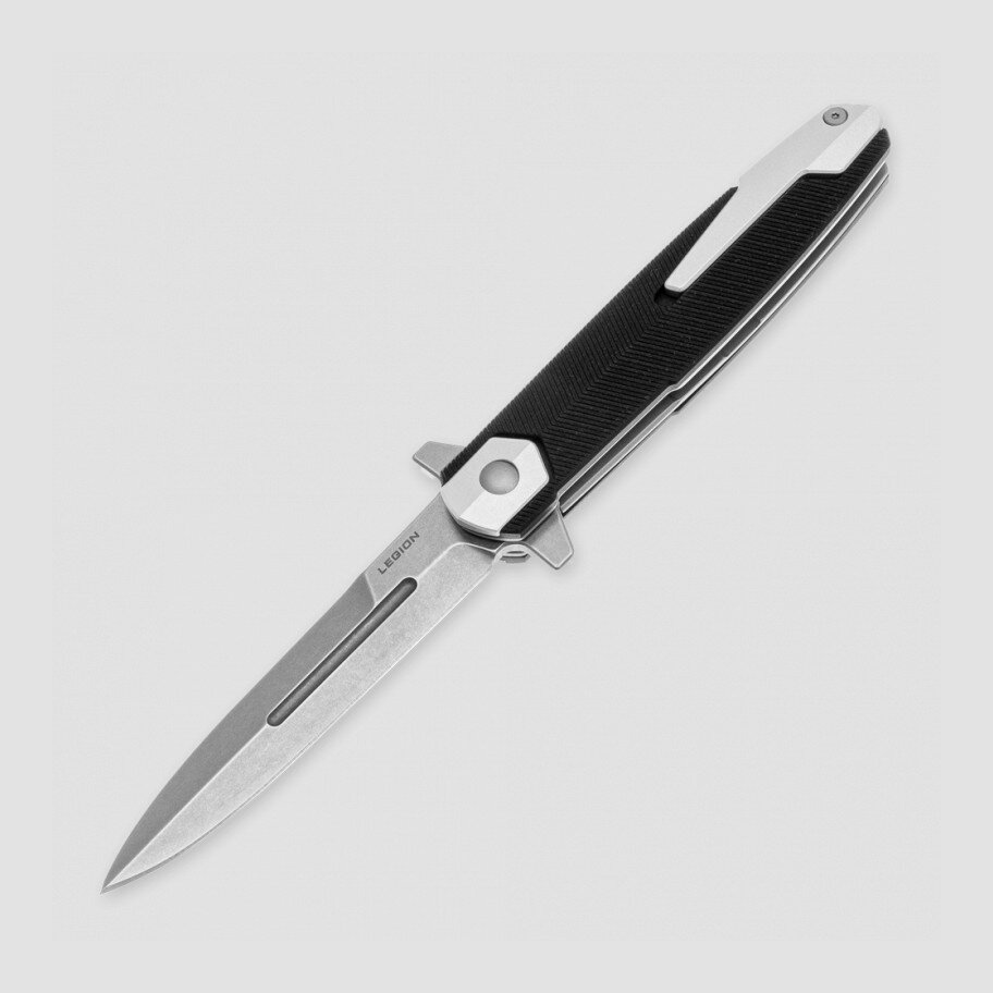 Нож складной Legion, 10,2 см MB378-D2SW/BK