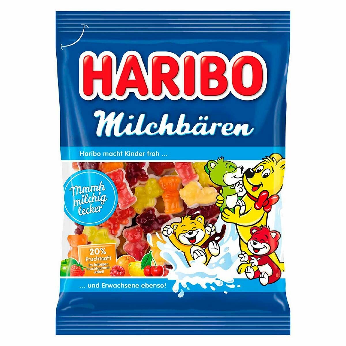 Жевательный мармелад Haribo Milchbren молочные мишки (Германия), 160 г