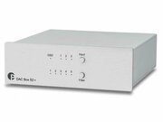 Цифро-аналоговый преобразователь Pro-Ject DAC Box S2+ Silver