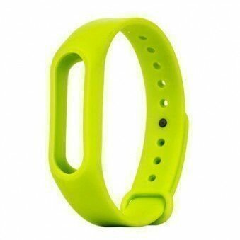 Ремешок силиконовый для Xiaomi Mi Band 2 (Light Green/Салатовый)