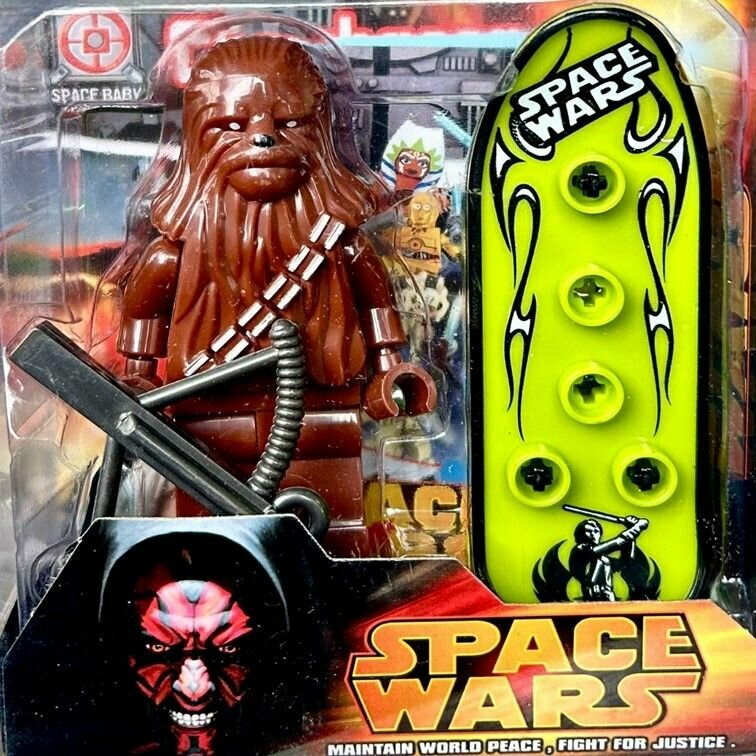 2015-12F Конструктор minifigures Star Wars Chewbacca, фигурка Чубакка Звездные войны 8 см.