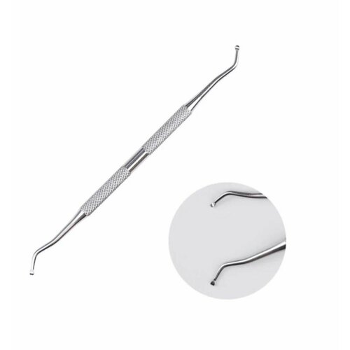 Кюретка для маникюра и педикюра двухсторонняя