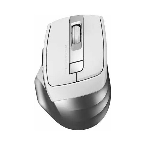 Мышь A4Tech Fstyler FG35S серебристыйбелый 165600₽