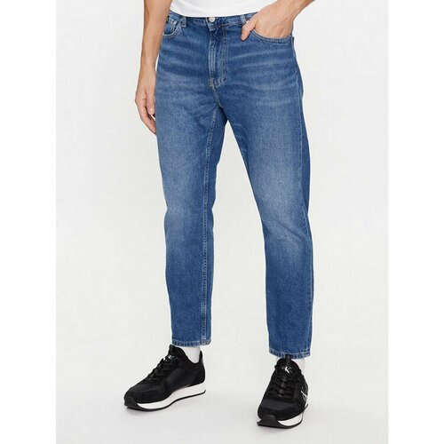 Джинсы Calvin Klein Jeans, размер 31 [JEANS], синий джинсы mango dad размер 140 белый