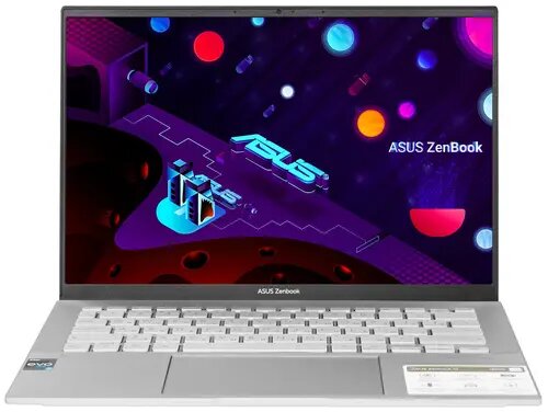 Ноутбук ASUS Zenbook 14 UX3402VA-KP322W Intel Core i5 1340P 1900MHz/14"/2560x1600/16GB/512GB SSD/Intel Iris Xe Graphics/Wi-Fi/Bluetooth/Windows 11 Home (90NB10G6-M00H40) Silver