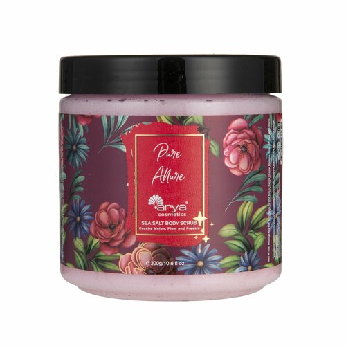 Антицеллюлитный скраб для тела Arya с морской солью Pure Allure 300 г 259₽