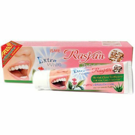 Зубная паста с гвоздикой, алоэ вера и листьями гуавы, 30 гр, Raysan