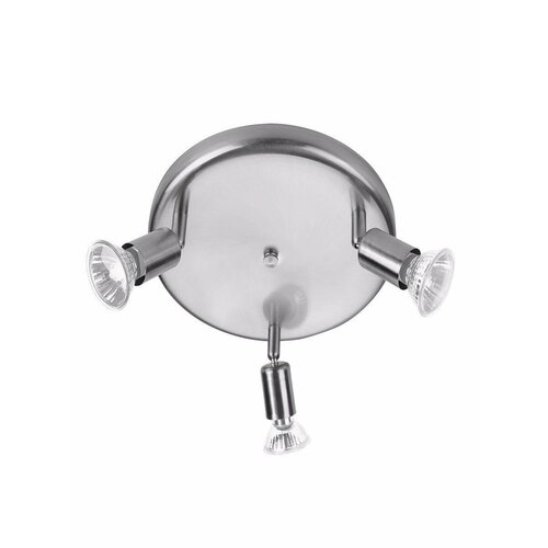 Спот MUNCHEN-3 никель круг 3хGU10x50W